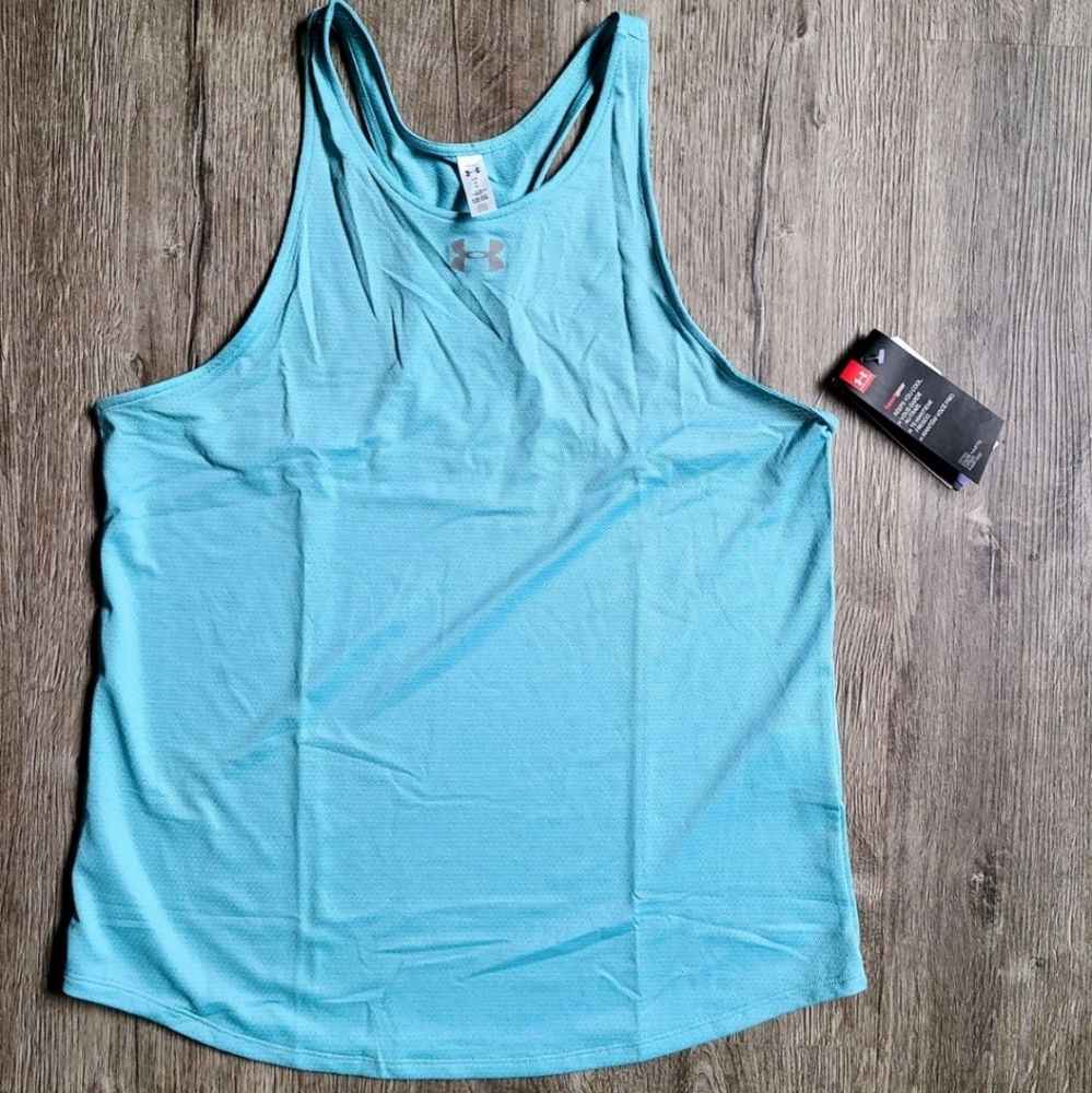 NWT Under Armour Women's Athletic Tank Top - Size Large - Picture 5 of 10